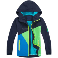 Outdoor Boys Girls Casual Waterproof Hooded Lightweight Jacket Custom Windbreaker